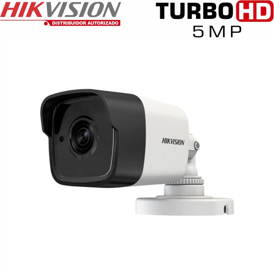 CÂMERA BULLET HD-TVI 5MP 2,8MM 1/3 IR20M HIKIVISION