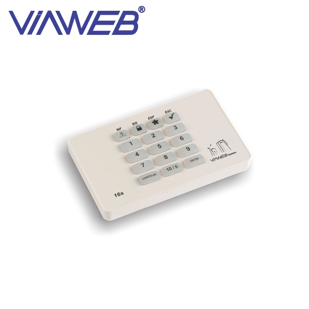 TECLADO VIAWEB 16S