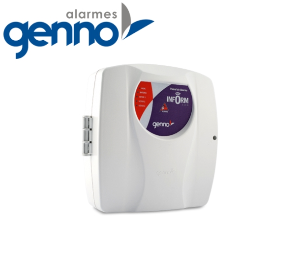 CENTRAL DE ALARME 1 SETOR SLIM 1 GENNO