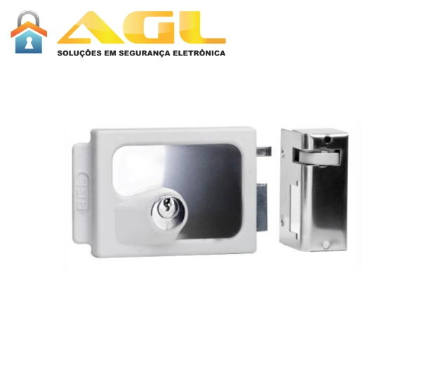 FECHADURA ELETRICA 12V INOX AGL